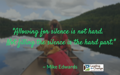 Listening in the silence