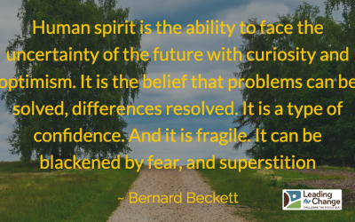 Facing the world’s uncertainty.