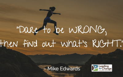 Dare to be wrong