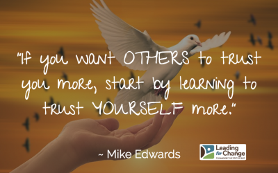 How do leaders create trust