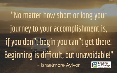 Are you moving towards your goals?