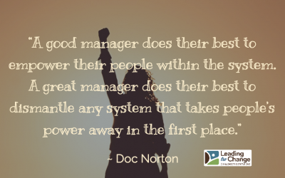 Good leaders learn to dig