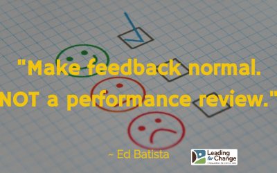 Get feedback out of the system