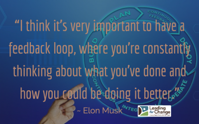 Feedback is good, try feed-forward on for size