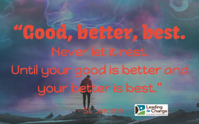There is no destination to self-improvement