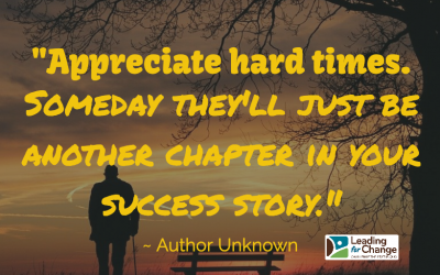 What do you want to remember about your leadership?