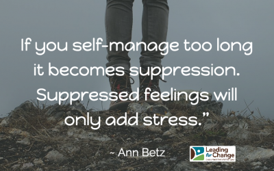 Don’t forget to look after yourself.