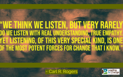 What would be different if we listened more?