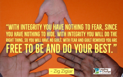 Speaking with integrity