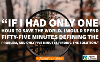 Include people in your problems, not just your solutions