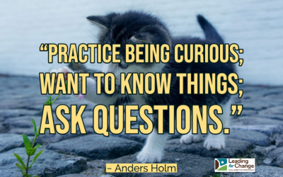 Life is best lived by trading judgement for curiosity
