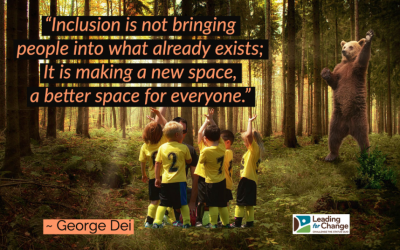 Inclusion will bring out the best in people