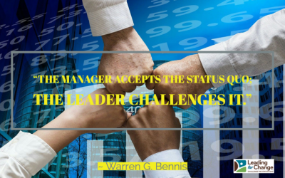 It’s time to challenge the status quo!