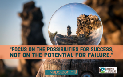 Focus on what is being done, rather than what isn’t