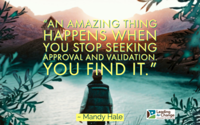 Stop giving your approval; help them do it themselves