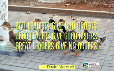 Are you leading or wielding power?