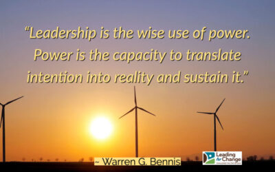 Referential power and your leadership