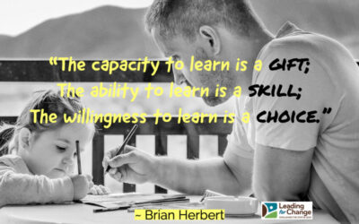 Learning and teamwork go hand in hand