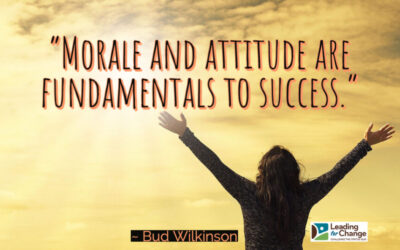 How do you improve morale?