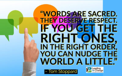 Do you know the impact of your words?