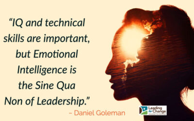 Don’t forget to lead the emotional person