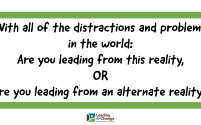 Which reality are you choosing?