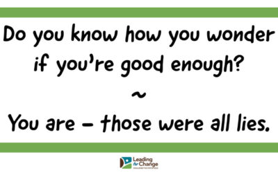 Are you good enough?