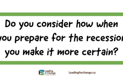 A recession isn’t the reason to pull back