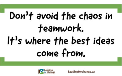 The chaos in teamwork