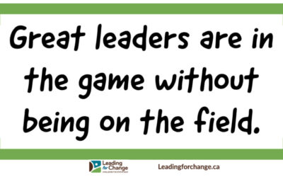 Where the best leaders stand