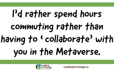 I don’t want to meet on the Metaverse