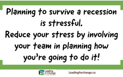 Recession survival tip #1