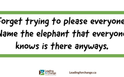 Stop trying to make everyone happy