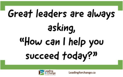 An important question for leaders to ask