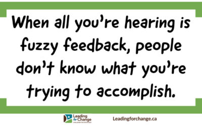 When the feedback isn’t meaningful