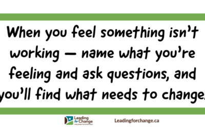 When your gut feeling is telling you something