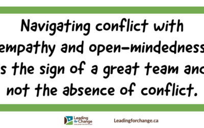 Conflict in great teams