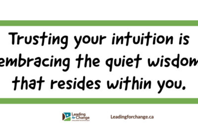 Do you trust your intuition?
