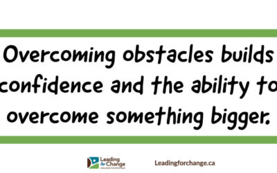 Embrace your obstacles