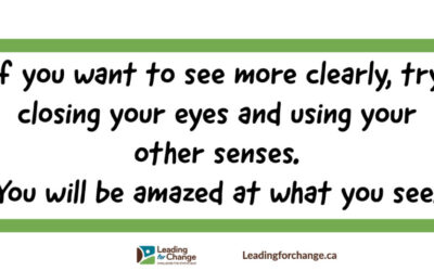 Enhancing what you see