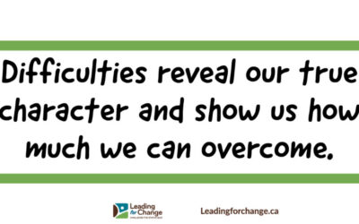 You are bigger than the difficulties you face