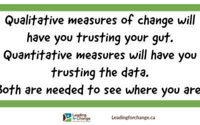 How to measure change